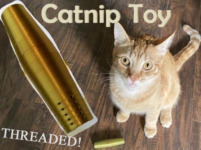 Threaded Catnip Toy