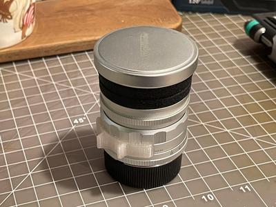 Focus Tab lever for Voigtlander 28mm Ultron F1.9 lens in Leica M mount