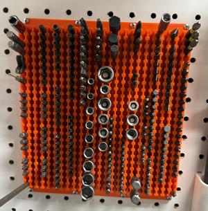 Angled Screwdriver Hex Bit Holder - MEGA Edition