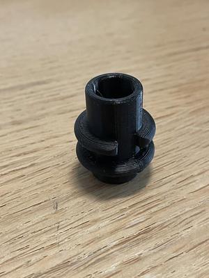 Pump sack connector for air mattress