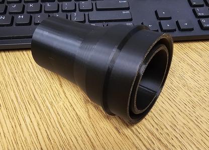 Delts Cruzer to Rigid shopvac adaptor