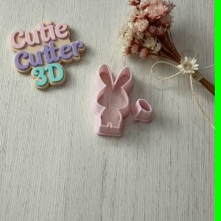 Cute Bunny Cookie Cutter - 11101