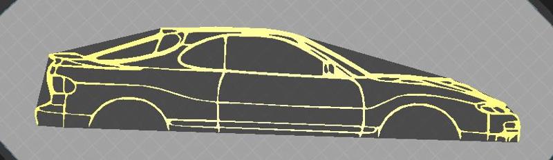 toyota celica wall art