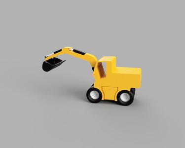 Good Printable Mini Excavator / Mini Bagger 