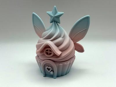 Cupcake Fairy House