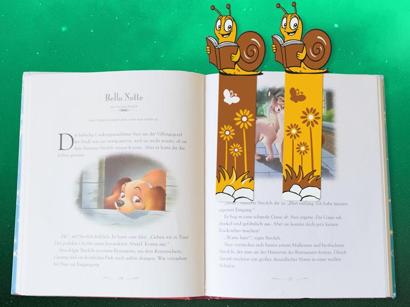 Snail Reader Bookmark I 