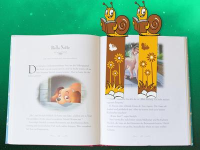 Snail Reader Bookmark I 