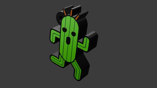 Cactuar Earring