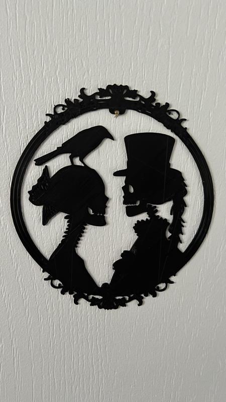 Halloween's Wedding Wall Art