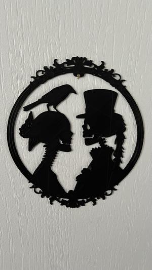 Halloween's Wedding Wall Art