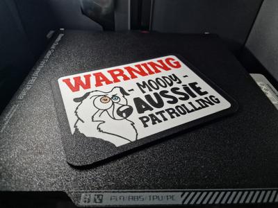 Doggo Warning Signs (AMS Ready)