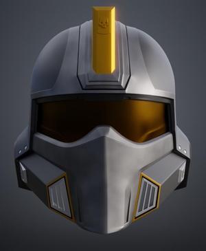 Helldivers 2 DP-40 Helmet