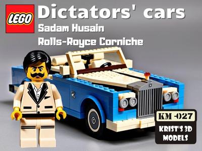 LEGO Sadam Husain Rolls-Royce Corniche