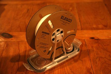 Universal Adjustable Spool Holder for Cereal Dry Box