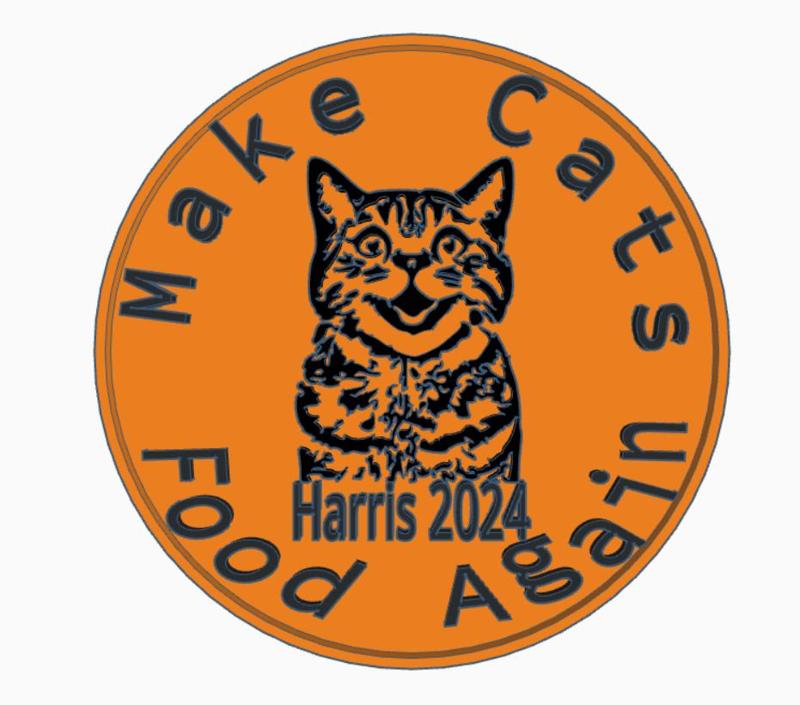 Make Cats Food Again Harris 2024