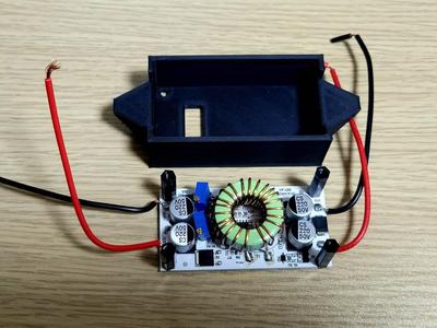 Case for 10a 250w CC CV Boost converter