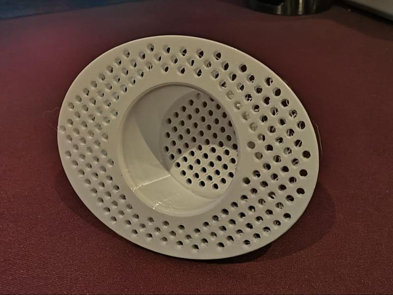 Oval Shower Drain Grate 80x63x40mm