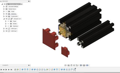 Extrusion Caps
