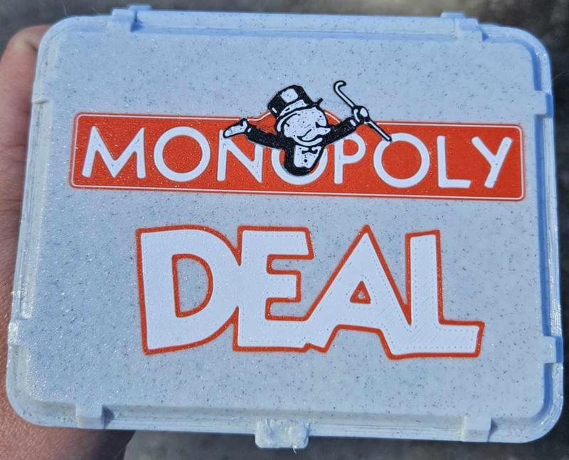 Multicolour Rugged Box for Monopoly Deal