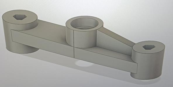 Chassis part RC 1:10
