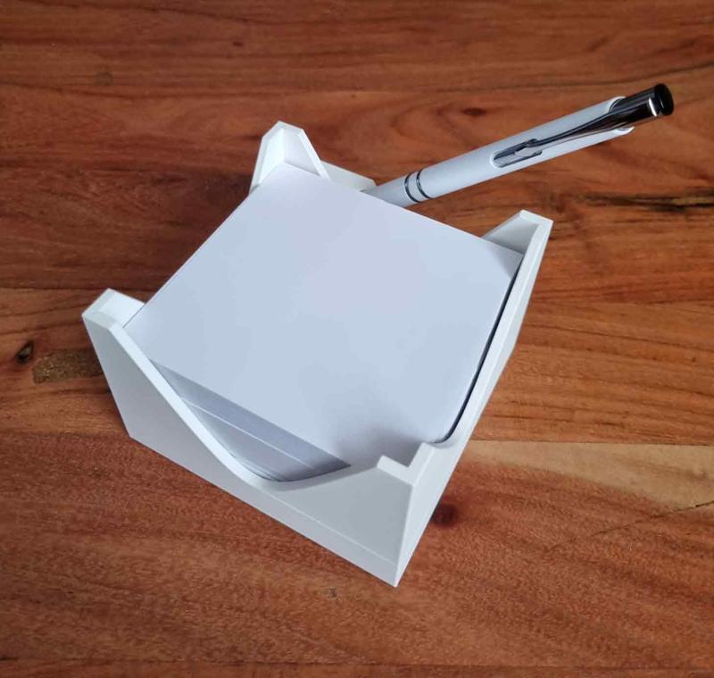 Note holder and pen holder