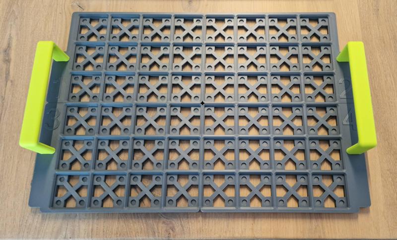 Gridfinity Makpac stackable tray (magnetic)