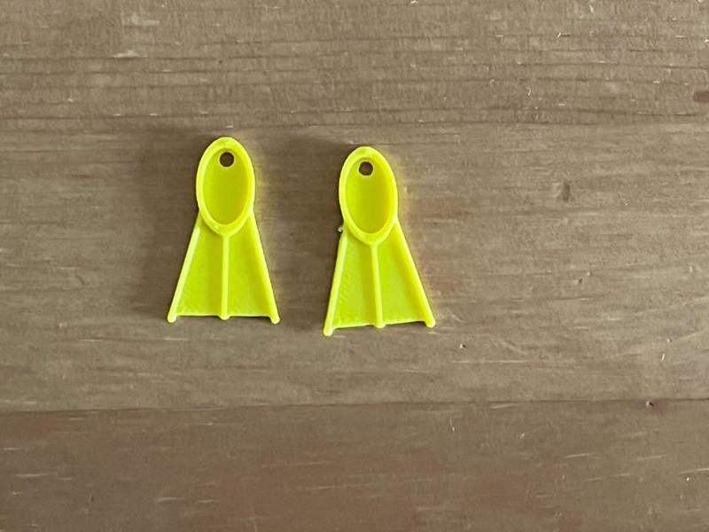 flipper earrings