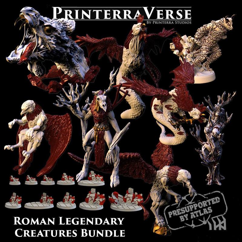 001 ROMAN Legendary Rome Creatures
