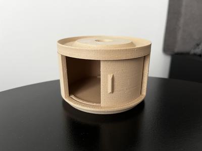 Stackable sliding door box - Parametric
