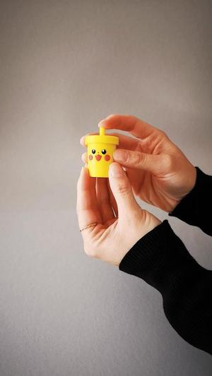 Pikachu Fidget Cup Keychain