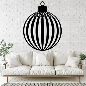 Christmas Tree Ball 2D Wall Art/Window Art - Digital STL & SVG Files for 3D Printing and Laser Cutti