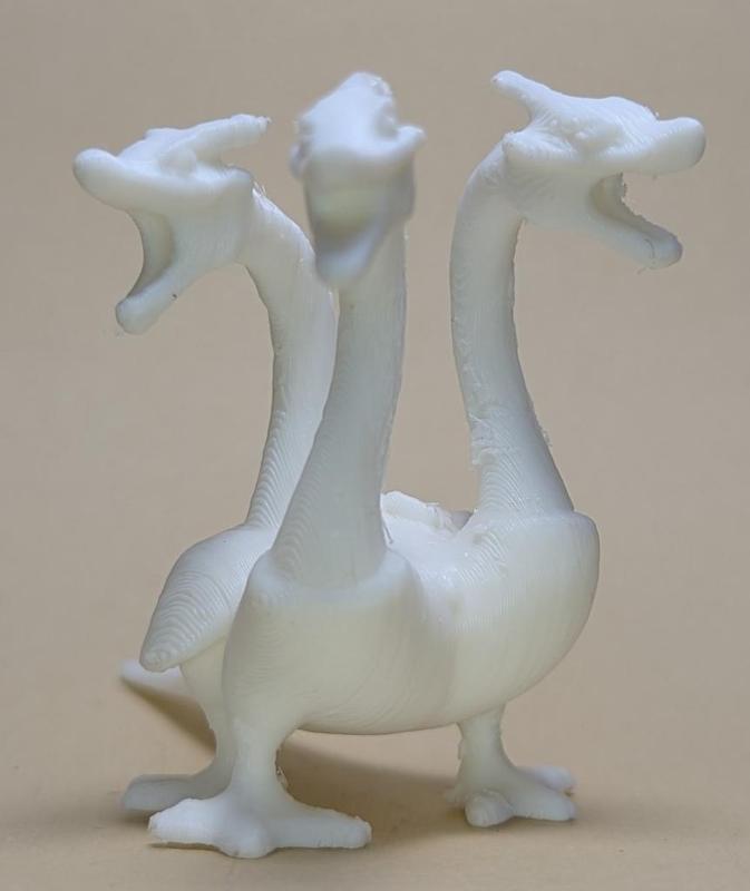 Mutant Goose Hydra (50mm baseplate, 47mm height) (DND/TTRPG)