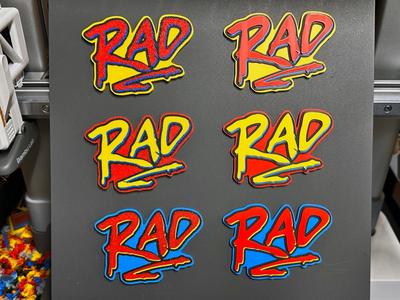 RAD - Movie Logo Magnets