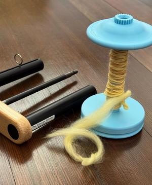 Spinning Wheel Bobbin for Ashford Joy with WooLee Winder Regular STL Bundle