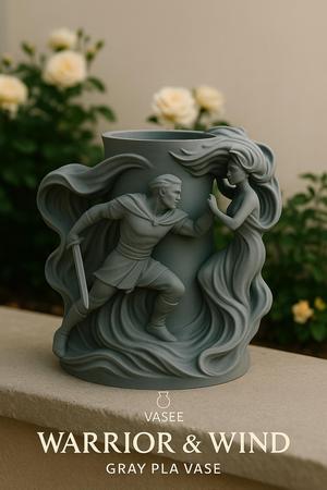 Vase Art – knight organizer pot with noble armor