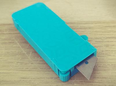 OTF double action utility knife - fully 3D printed