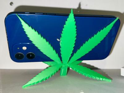 Handy holder Cannabis leaf Weed