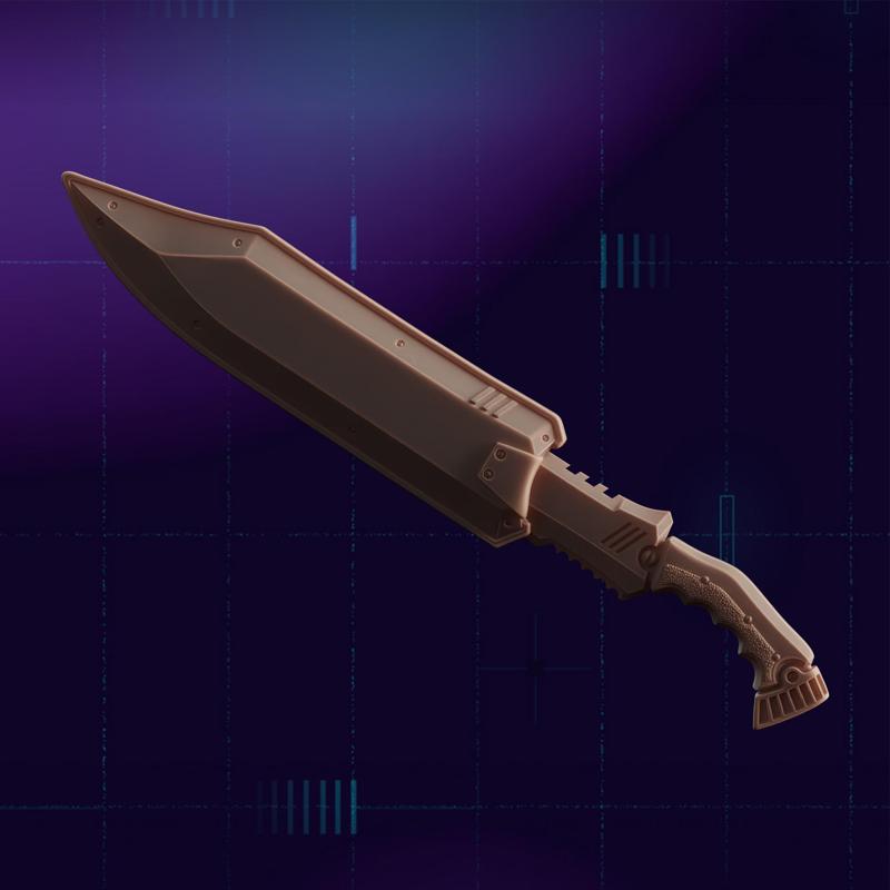 Cyberpunk Prop - Tactical Combat Knife