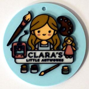 Clara's Little Artworks Logo