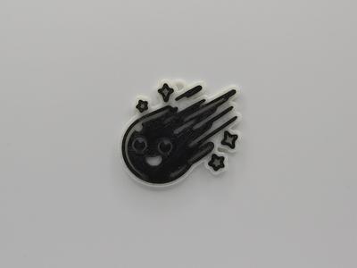 Cute Meteor Keychain