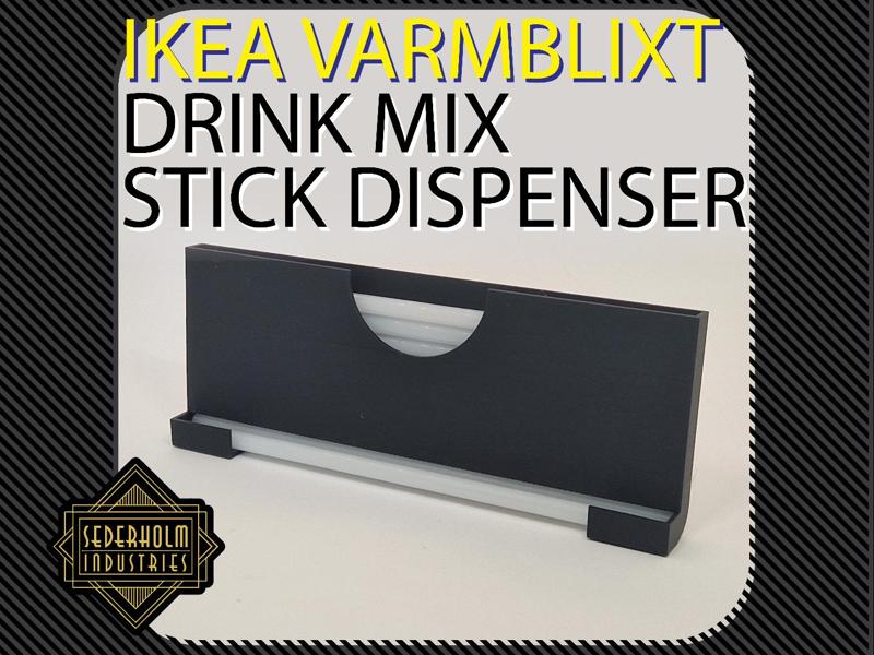 IKEA VARMBLIXT drink mix stick dispenser