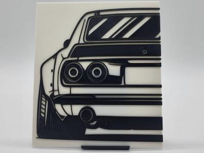2D Wall Art Nissan Fairlady Z S30 Liberty Look