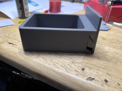 Wall mount tray