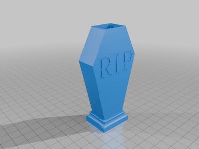 Coffin Utensil Holder