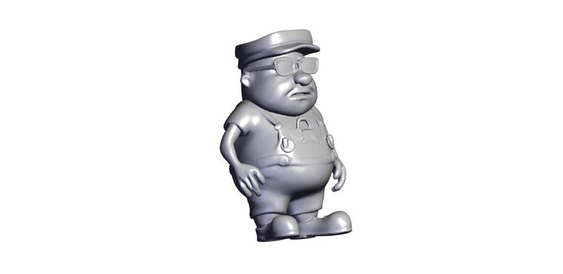 cartoon  man.stl