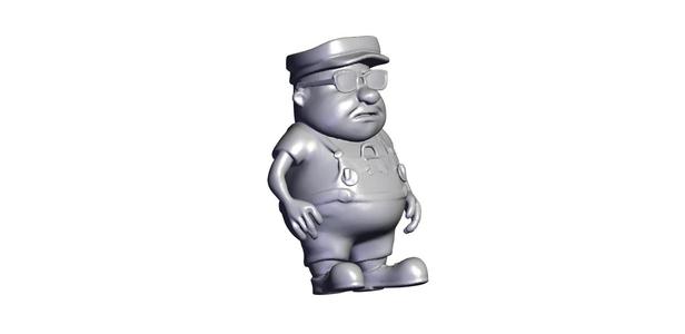 cartoon  man.stl