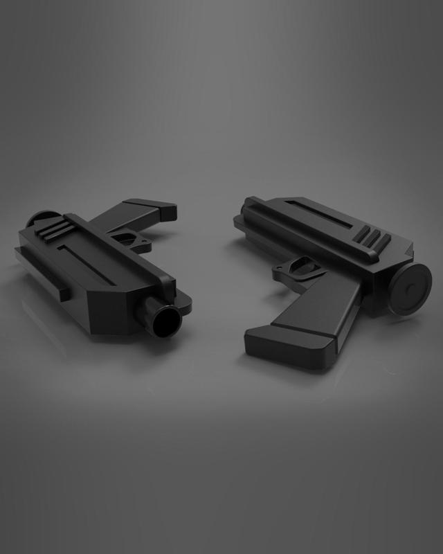 DC-17 Blaster - The Bad Batch and Clone Wars