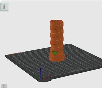 Strip led support