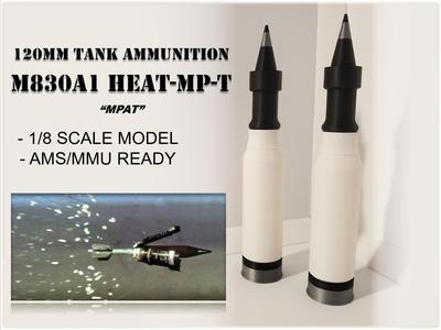 1/8 Scale M830A1 120mm MPAT Round