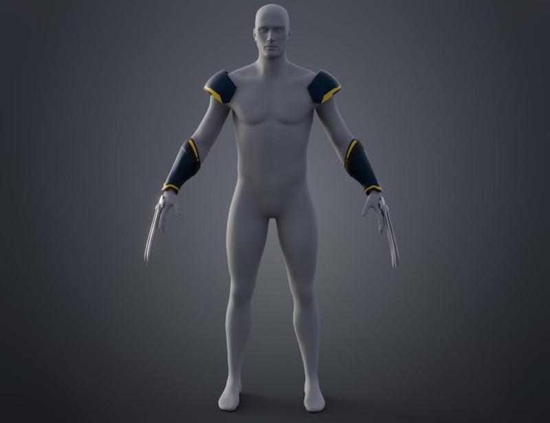 Wolverine armor and claws - Deadpool 3